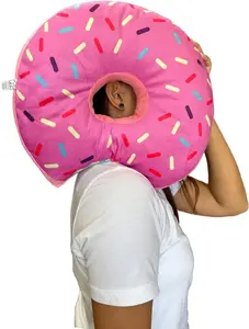 Comfortable Donut Ear Piercing Pillow for Side Sleepers with Soft Ear Support - Reduces Discomfort, Sleeping Pillow, Soft Neck Pillow, Bedroom Accessories, Plush Toy