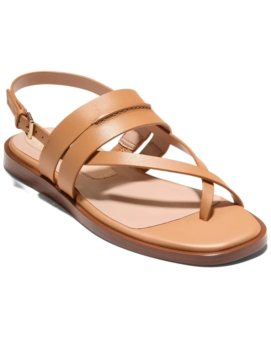 Cole Haan Go-To Estella Flat Leather Thong Sandal