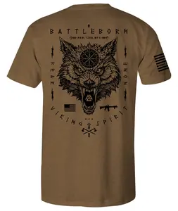 Howitzer Clothing Men's T-shirt Viking Wolf
