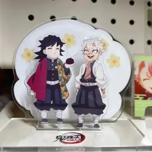 Acrylic: Kimetsu No Yaiba Acrylic Stand Figure Tomioka Giyuu Hashira Anime Peripheral Fashion Delicate Desktop Decoration