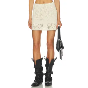 Aniye By Alena Mini Skirt in Fairy Milk