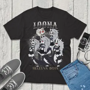 Loona Helluva Boss T-Shirt: Stylish Trendy Apparel Featuring Your Favorite Characters! High-Quality Fabric Perfect gift for Fans!