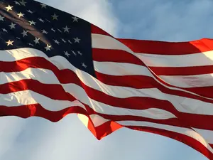 American Flag 3x5 FT Outdoor - USA Heavy duty Nylon US Flags with Embroidered Stars, Sewn Stripes, and Brass Grommets   Banners