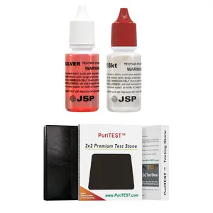 JSP & PuriTEST Gold/Silver Test Acid Kit 18k 10k .999 .925 Sterling Jewelry Appraisal Stone Detect JSP & PuriTEST Gold/Silver Test Acid Kit 18k 10k .999 .925 Sterling Jewelry Appraisal Stone Detect