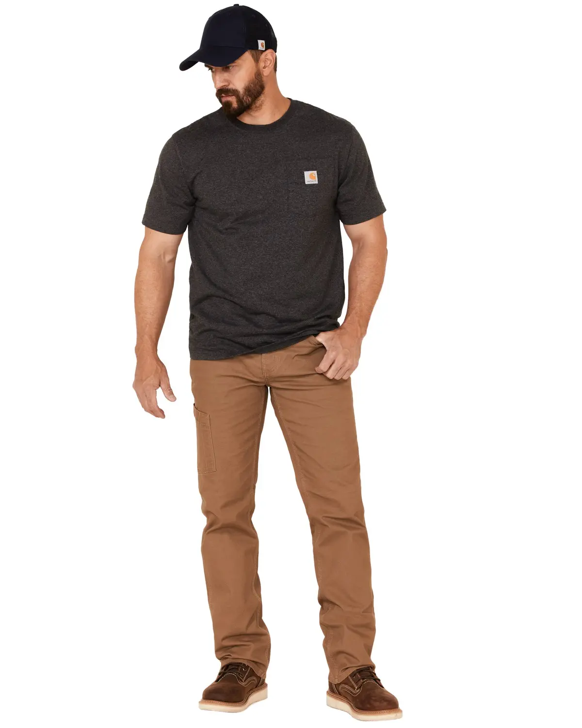 Ariat Men's Men'S Field Khaki Rebar M7 Durastretch Made Tough Double - 10036734