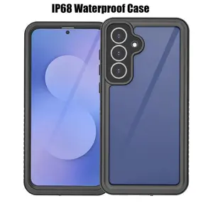 360° All-inclusive Phone Case for Samsung S25 FE Edge A17 A16 A56 A36 A26 A15 A25 A35 A55 A14 Anti-fall Waterproof Protect Cover