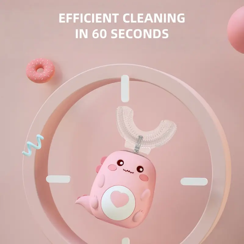 Product Introduction of Baby Toothbrush Non - Manual |U-shaped |2 - 14 Years, Soft Bristles, BPA Free | 2 - 4 Pack #dealsforyoudays 9