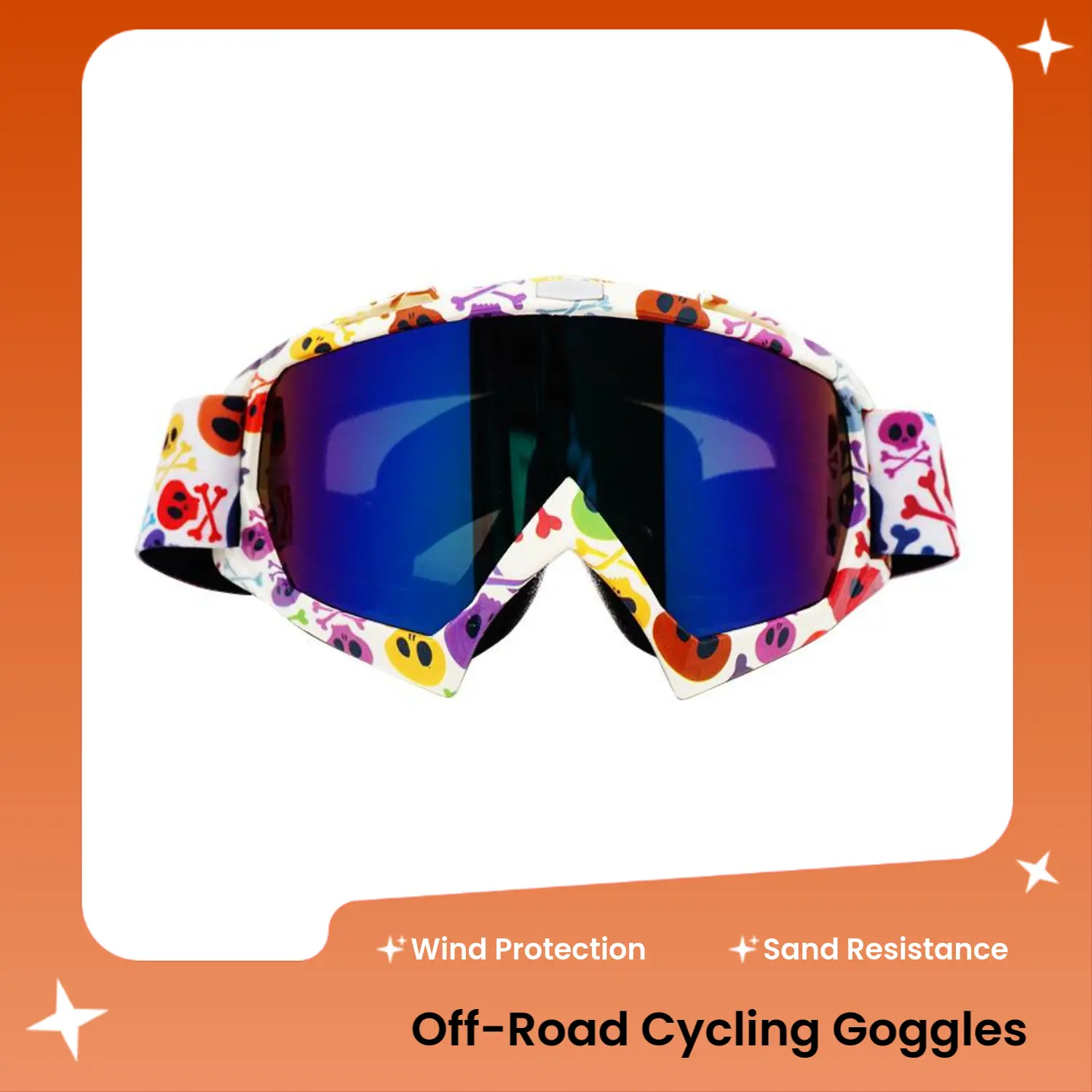 Cycling glasses, sports glasses, sunglasses, off-road cycling glasses, motorcycle goggles, ski goggles, wind and sand protection