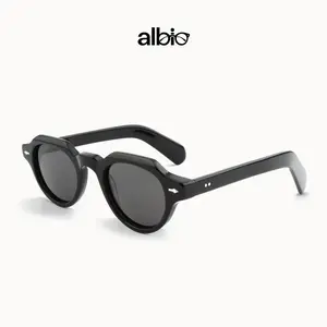Retro uv protection Polarized Sunglasses – Thick Frame, Unisex for Men Women, Casual Vintage Shades for Party, Beach & Daily Travel – Must-Have Summer Accessory