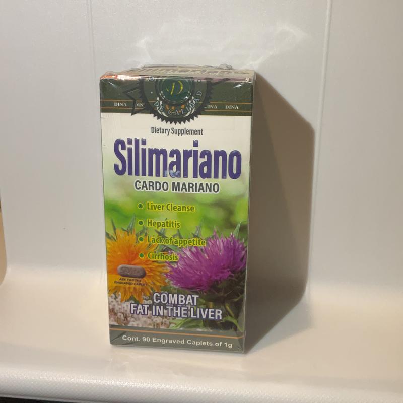 CAPSULAS DE SILIMARIANO (cardio mariano ) Higado graso, Supplemento alimenticio