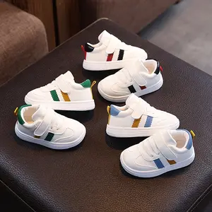 Boys' Toddler Shoes for Spring/Autumn, Soft-Soled Children's Shoes for 1-2 and a Half Years Old, Girls' Spring/Autumn Breathable Shoes, Children's Small Size Flat Sole Shoes