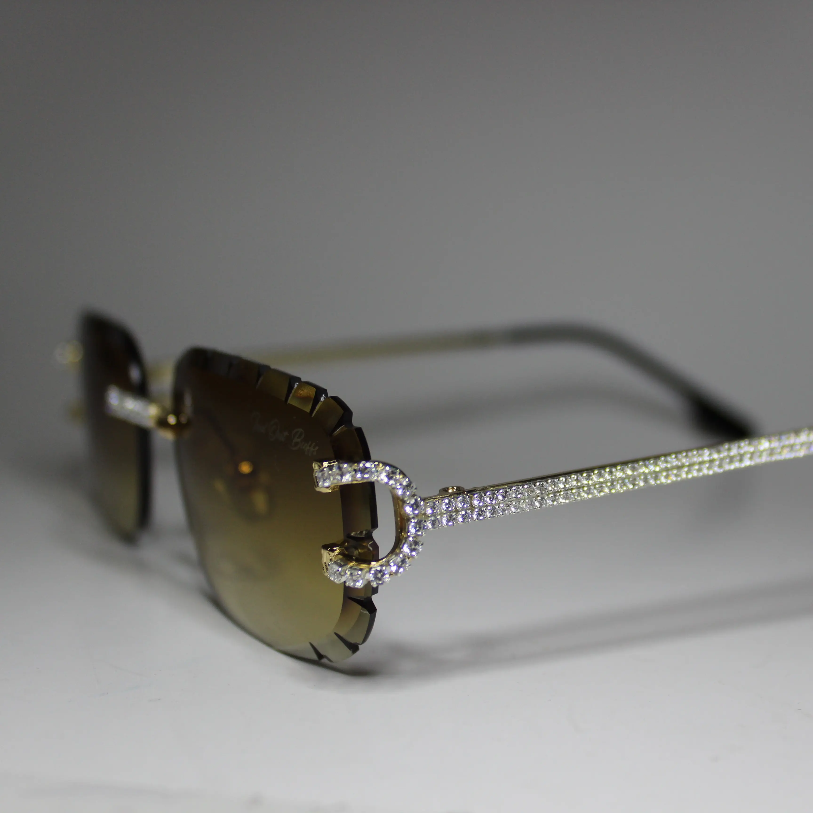 New Double Row Iced Out Big C Wires