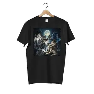 Wolf Ripping Shirt, Meme Funny Shirt, Sitting Wolf, Gift for Friend, Offensive Gifts shirts, Alpha Wolf, Emo Shirt, Werewolf, Litterally me