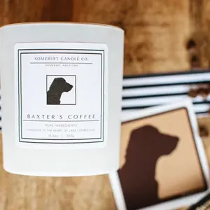 Somerset Candle Co Baxter's Coffee Creamy Hand Poured Wood Wick Candle