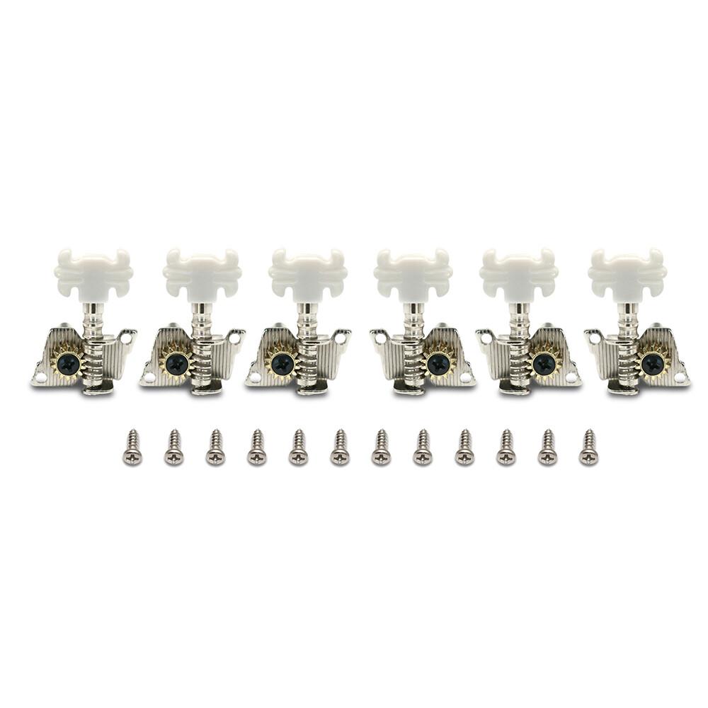 Classical Guitar Machine Head StringTuning Pegs Tuners Tuning Keys 3L 3R Chrome
