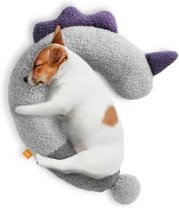 Dog Calming Pillow - Soft Neck Pillow for Dogs, Washable Sleep Pillow for Better Sleep, Reduces Anxiety, Gift for Small/Medium/Large Dogs and Cats HiPetpy