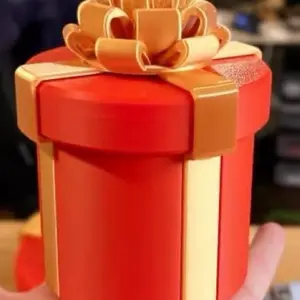 3d nesting box prank gift money holder