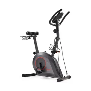 Sunny Magnetic Upright Bike w/ Workout Band