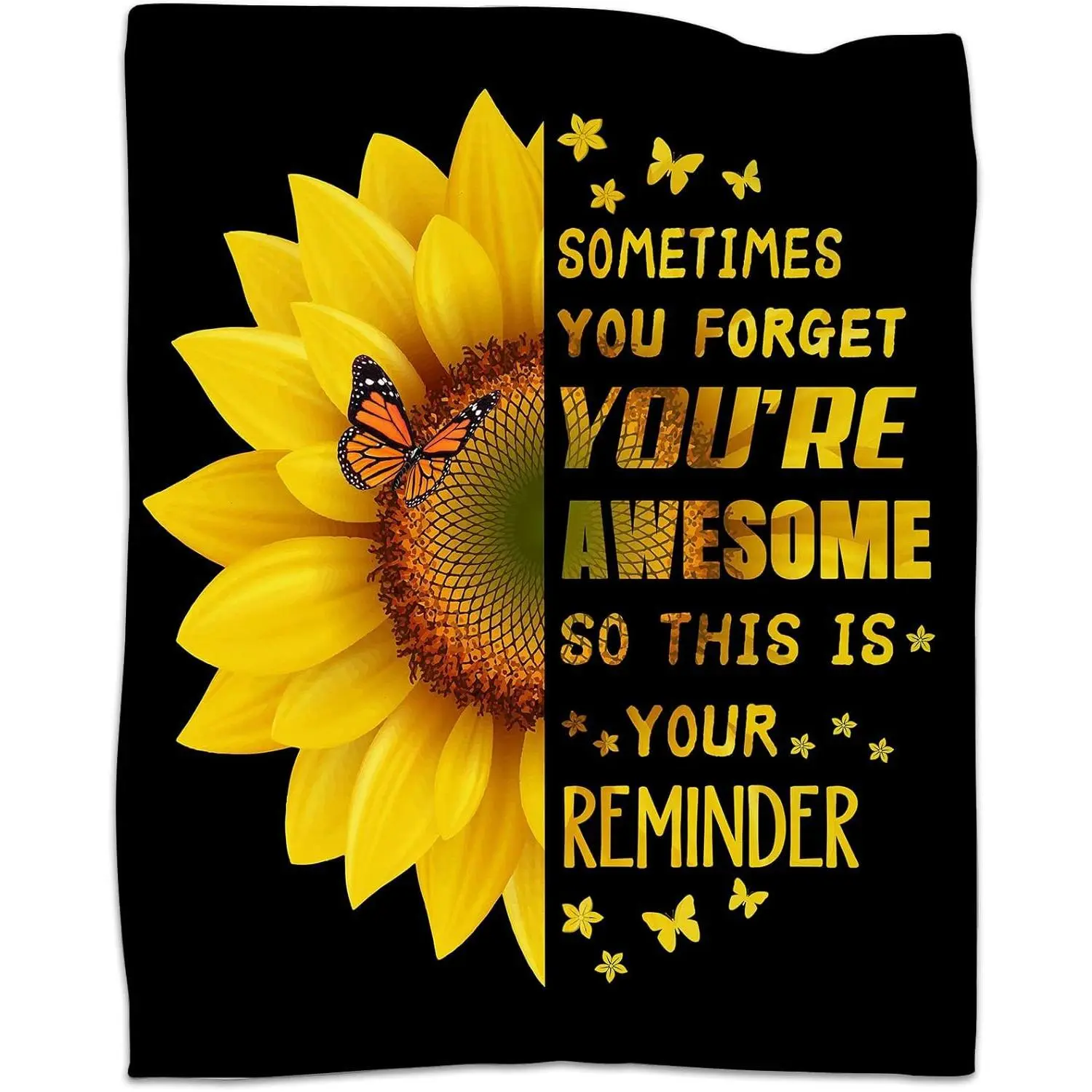 Sunflower-you Are Awesome
