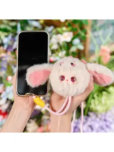 Lila Zoo Mini Phone Lanyard Series Plush Blind Box ,Mini Plush,Stuffed Animal,wearable accessory,gifting item,pocket-sized,