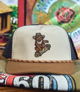 Grateful Dead Skater Bear Ripstop Trucker Snapback (60th Anniversary Edition)