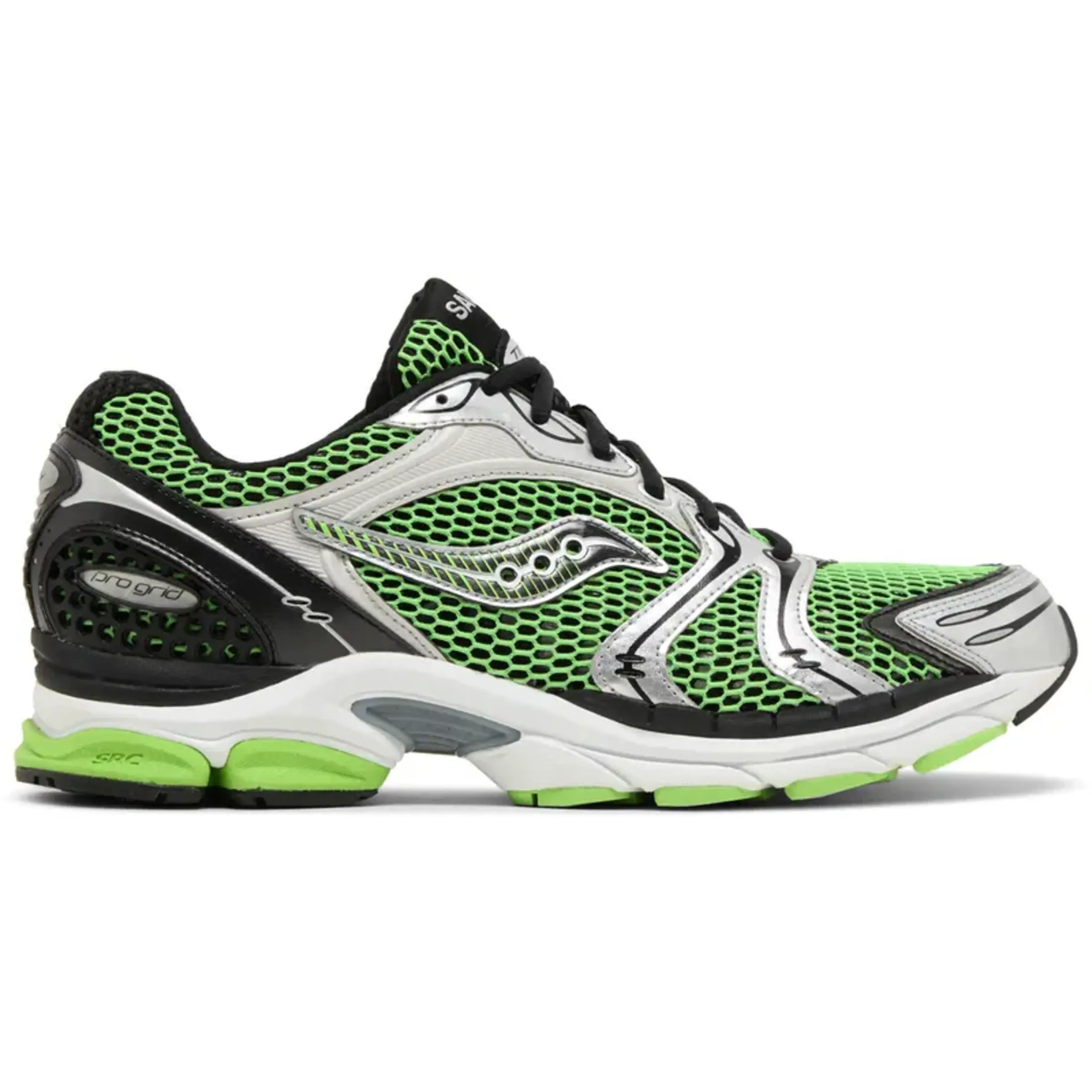 Saucony ProGrid Triumph 4 Green Silver Black S70704-9 Men's Fashion Shoes New