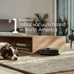 Roomba® Max 705 Vacuum Robot + AutoEmpty™ Dock – 180X Extreme Suction, Anti-Tangle Dual Rubber Brushes, ClearView™ Pro LiDAR, and Advanced Dirt Detect - up to 75 Days of Hands-Free Deep Cleaning
