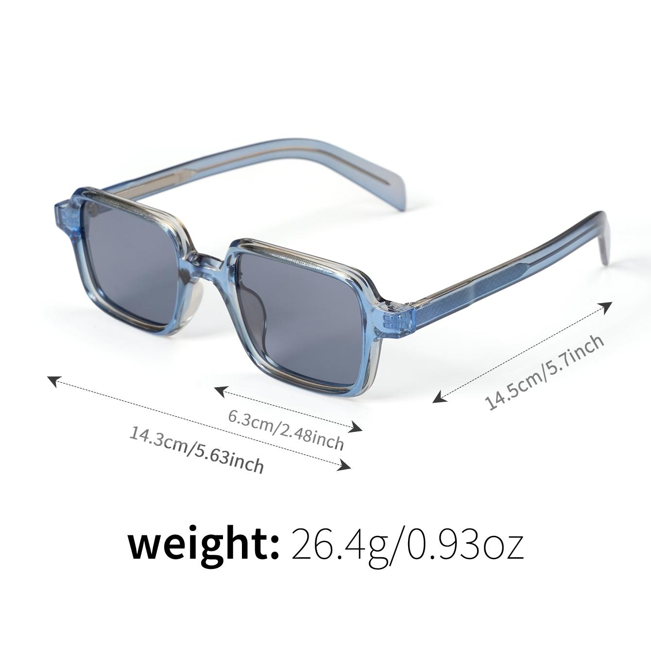 Original design, retro punk-style rectangular sunglasses, stylish and trendy, make the face look smaller, high-end hip-hop style sunglasses suitable for both men and women.