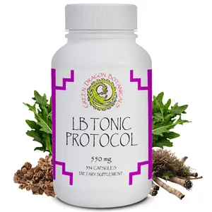 Green Dragon Botanicals LB Tonic Protocol - Wild-Harvested Eleuthero Adaptogen Adrenal + Energy 550mg