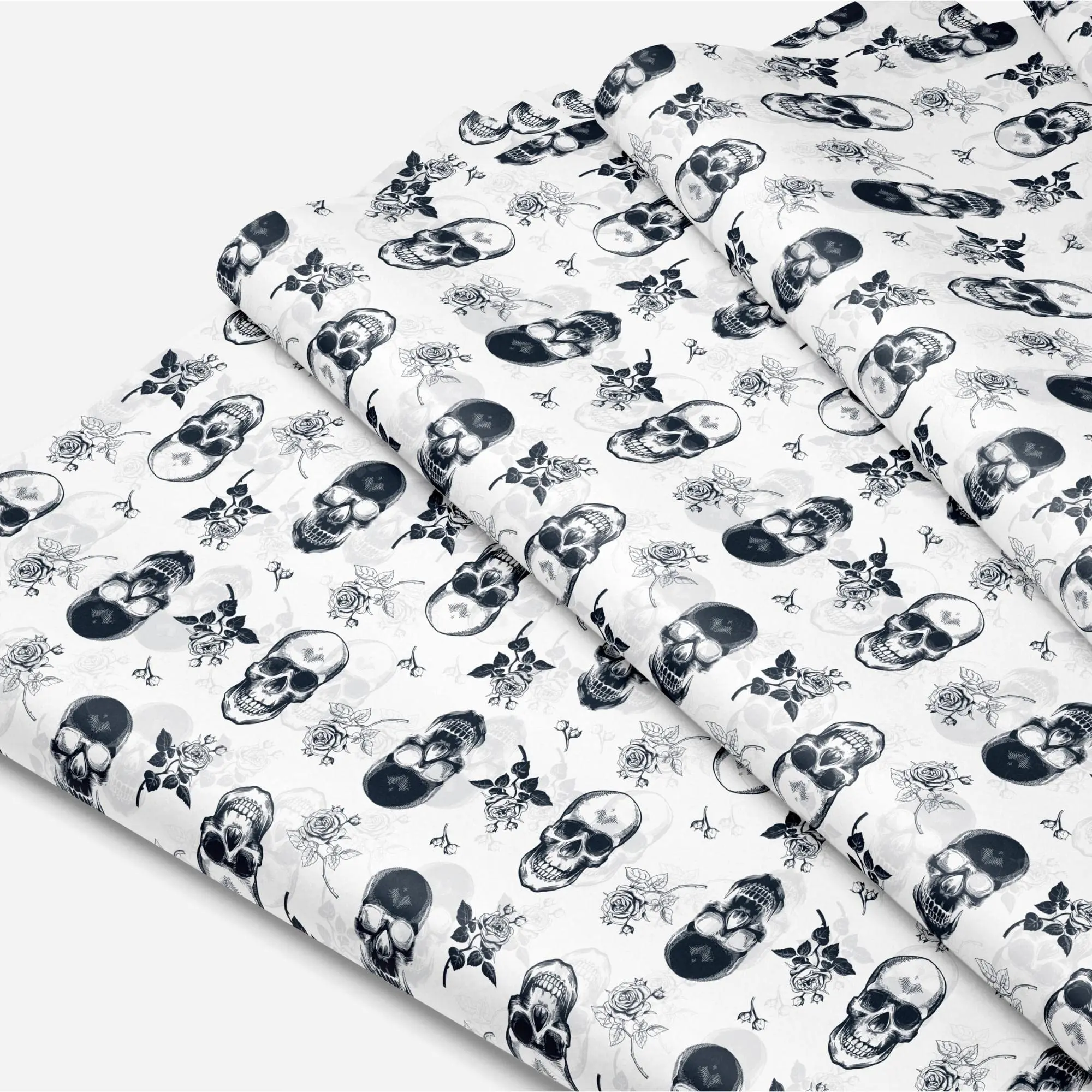 SkullRose Tissue Paper (100 Sheets, 20x30 inch)