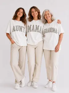 Comfort Colors Custom Mama Floral T-Shirt, Personalized Grandparent Gift, Floral Grandma, Mama, Nana, Aunt, Mimi, Gigi, Mamaw, Gammie Shirt