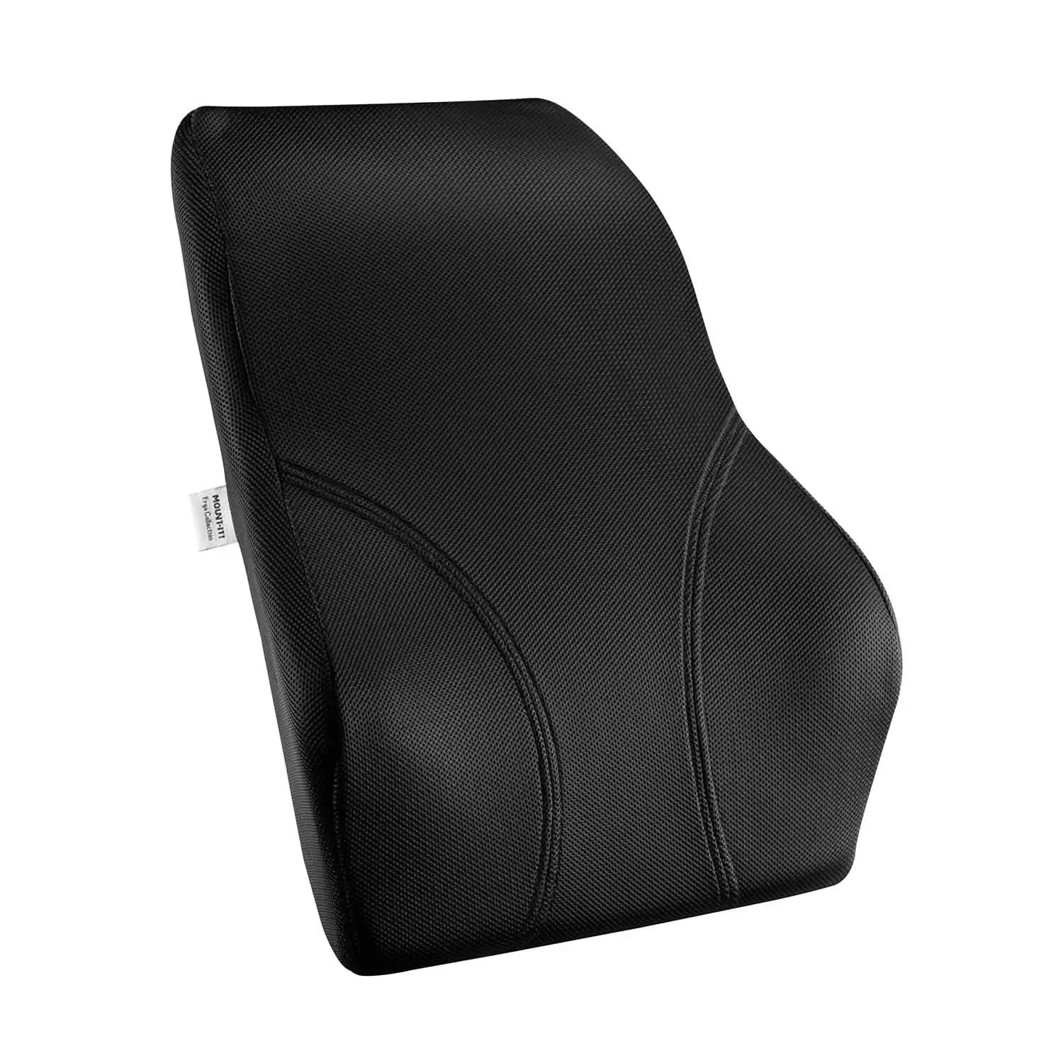 Mount-It! Full Back Cushion - Memory Foam Back Cushion for  Ergonomic Office Chair for Comfortable Sitting