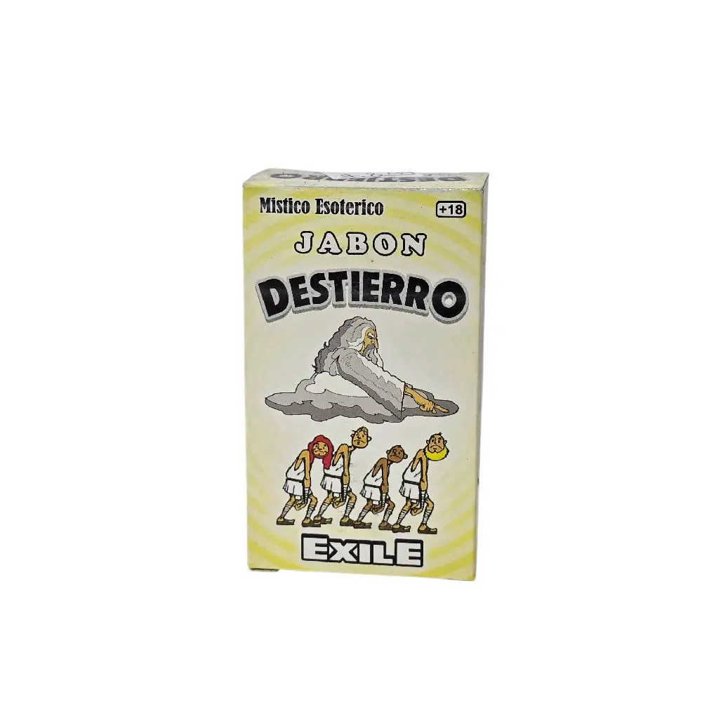 Destierro Spiritual Cleansing Bar Soap, 100g Powerful Scented Magic Soap for Banishment Rituals and Removing Negative Energy, Powerful Spiritual Charge, Reclaiming Space From Negativity, Body Care, Cleanser, Natural Soap Bar