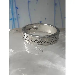 Harley Davidson ring biker band size 10.75 sterling silver women men