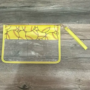 Softball Pouch with Wristlet