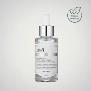 Dear, Klairs Freshly Juiced Vitamin Drop 35ml | Brightening & Glow Boost Serum  | With Pure Vitamin C (5%) + Centella + Yuzu Extract | Fades Dark Spots, Evens Skin Tone & Restores Radiance Without Irritation