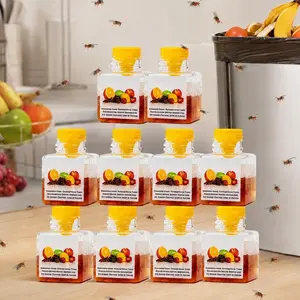 Fruit Fly Traps for Indoors, Highly Effective Fruit Fly Catcher for Home & Kitchen, Long-Lasting Formula Up to 3 Weeks, Non-Toxic
