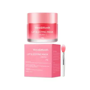 West&Month Jelly Lip Mask Moisturizing Hydrating Reducing Lip Lines Nourishing Lip Skin Sleeping Jelly Lip Mask