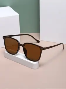 Square Frame Design Sunglasses for Valentine's Gift, Simple Style Classic Shades Sunglasses for Women and Men, Fashion Sunglasses for Outdoor Sports or Daily Use, Travel Accessories