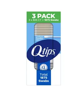 Q-Tips Cotton Swabs For Hygiene and Beauty Care Original Cotton Swab Made With  Cotton 1875 Count