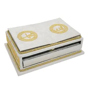 Holy Quran Keepsake Rayiha Gift Set - White