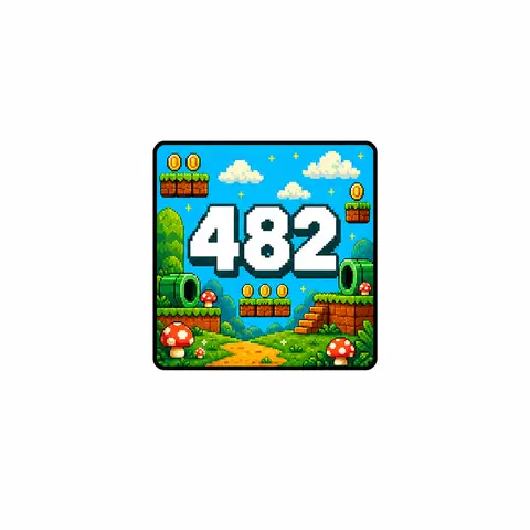 482 in 1 Games Mario Album for NDS NDSL NDSi 3DS 2DS - Multi Game Collection