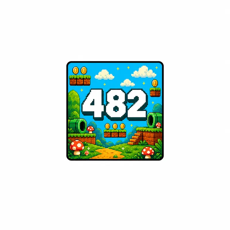 482 in 1 Games Mario Album for NDS NDSL NDSi 3DS 2DS - Multi Game Collection