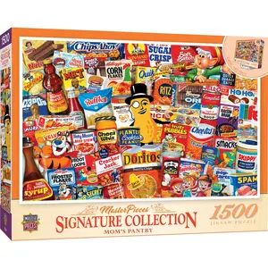 Signature - Mom's Pantry 1500 Piece Jigsaw Puzzle Signature - Mom's Pantry 1500 Piece Jigsaw Puzzle