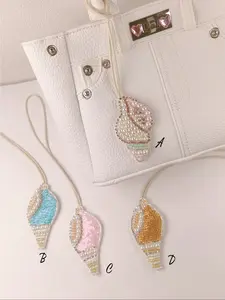 Star Series Beaded Bag Charm, Bag Pendant, Diamond Star, Stringed Star, Shiny Star Beads, Car Keychain, Birthday Gift, Holiday Present, Sparkly Bag Charm