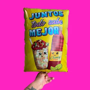Juntos Fruit Cup 18 inch Mylar Balloon – Ships FLAT