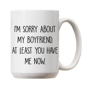I'm Sorry You Had To Raise My Boyfriend Mug, Mother’S Day Funny Mug, Boyfriend Mom Mug, Future Mom In Law Mug Gift, Mom Of Groom, 11 15oz Ceramic Cup Reusable Washable Drink Drinkware