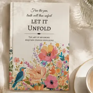 Let It Unfold: 15-Week Journey Bookincluding anxiety relief, self-compassion, negative self-talk correction and life orientation adjustment