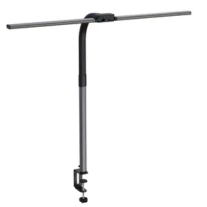Quntis WC601 LED Desk Lamp 30.7'' Adjustable Gooseneck for Home Office Reading Study 25 Modes Custom Brightness 360° Rotatable Prismatic Design Modern Mood Lighting Ambient Decoration Lamp
