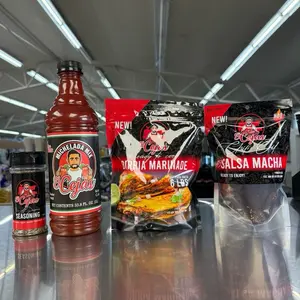 El Cejas 4-Pack Ultimate Mexican Flavor Bundle – Michelada Mix, Birria Marinade, Salsa Macha & Seasoning